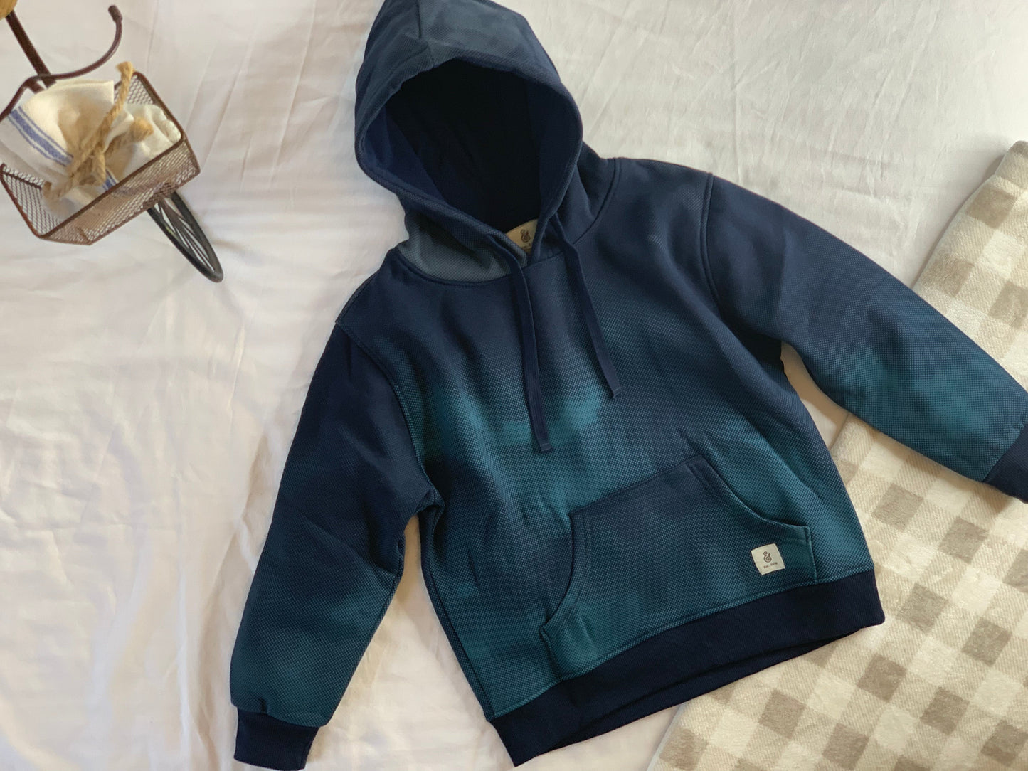 Ombre Horizon - Boys Blue Hoodie