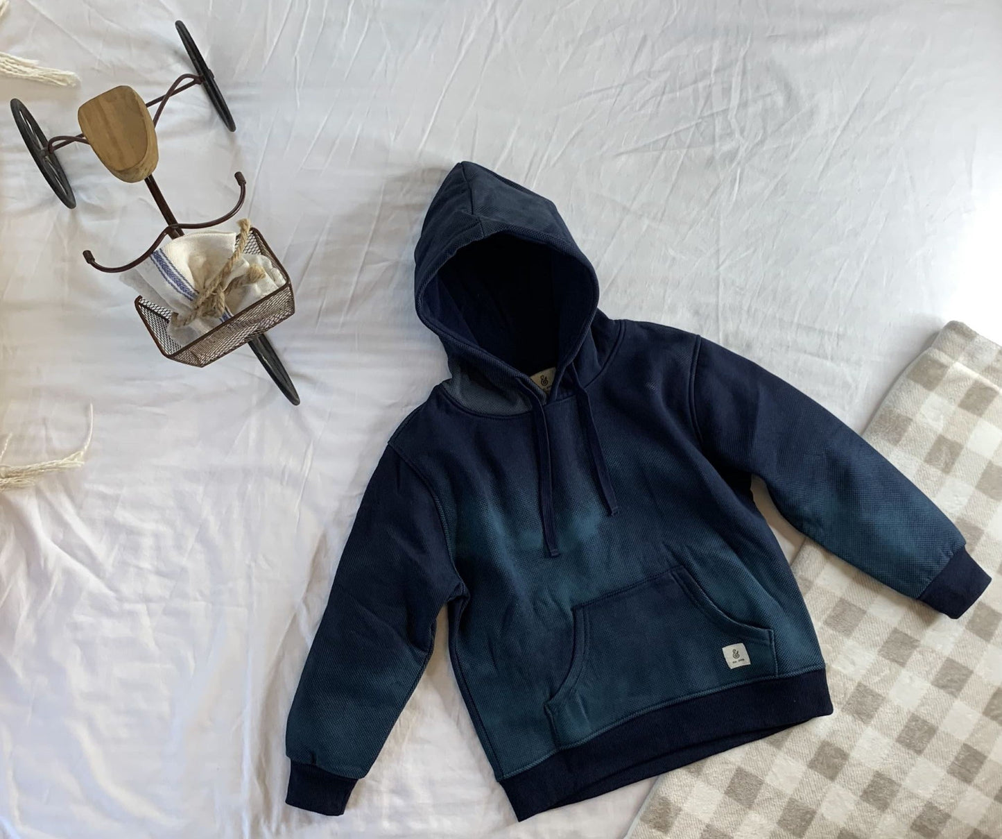Ombre Horizon - Boys Blue Hoodie