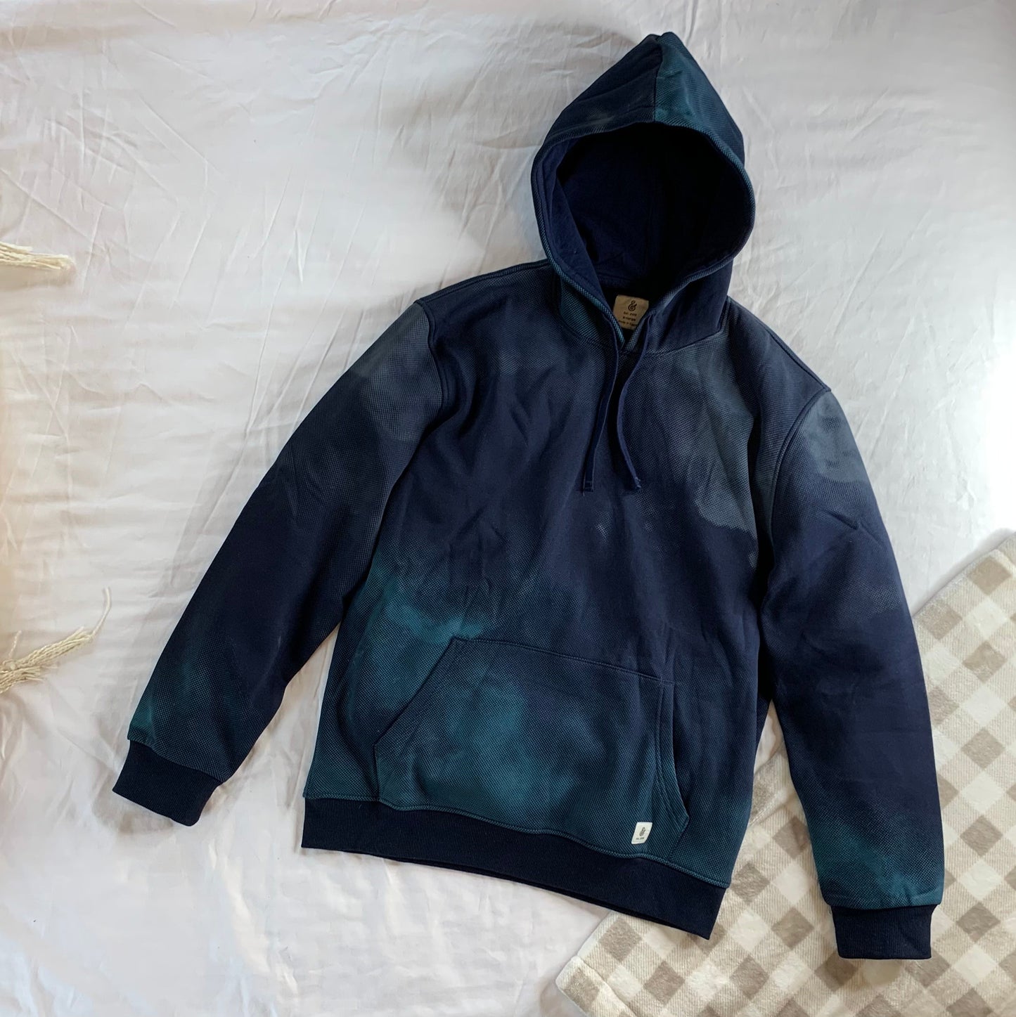 Ombre Horizon - Mens Blue Hoodie