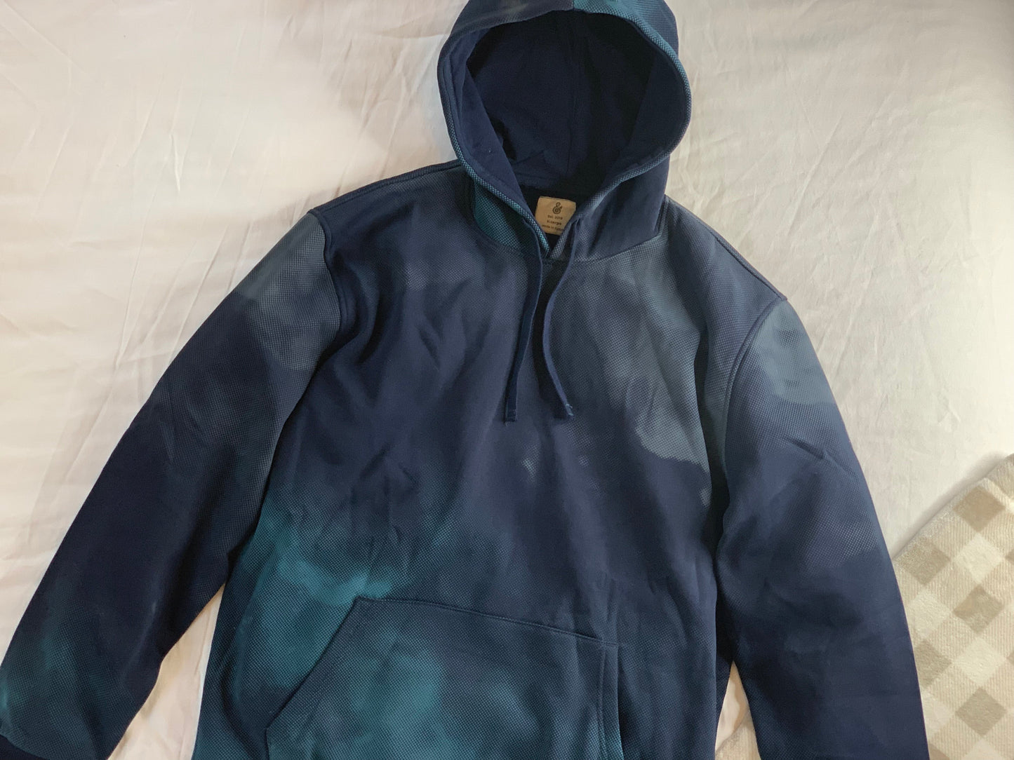 Ombre Horizon - Mens Blue Hoodie