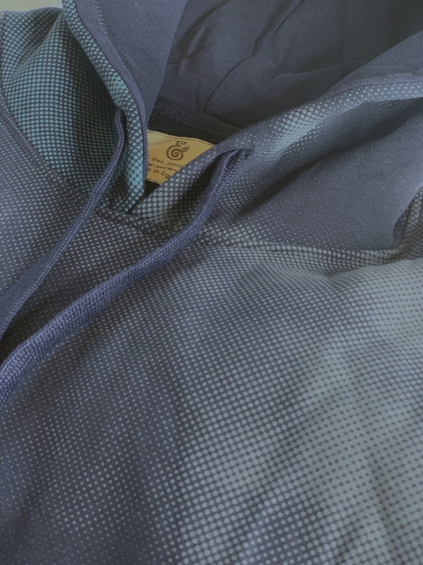 Ombre Horizon - Mens Blue Hoodie