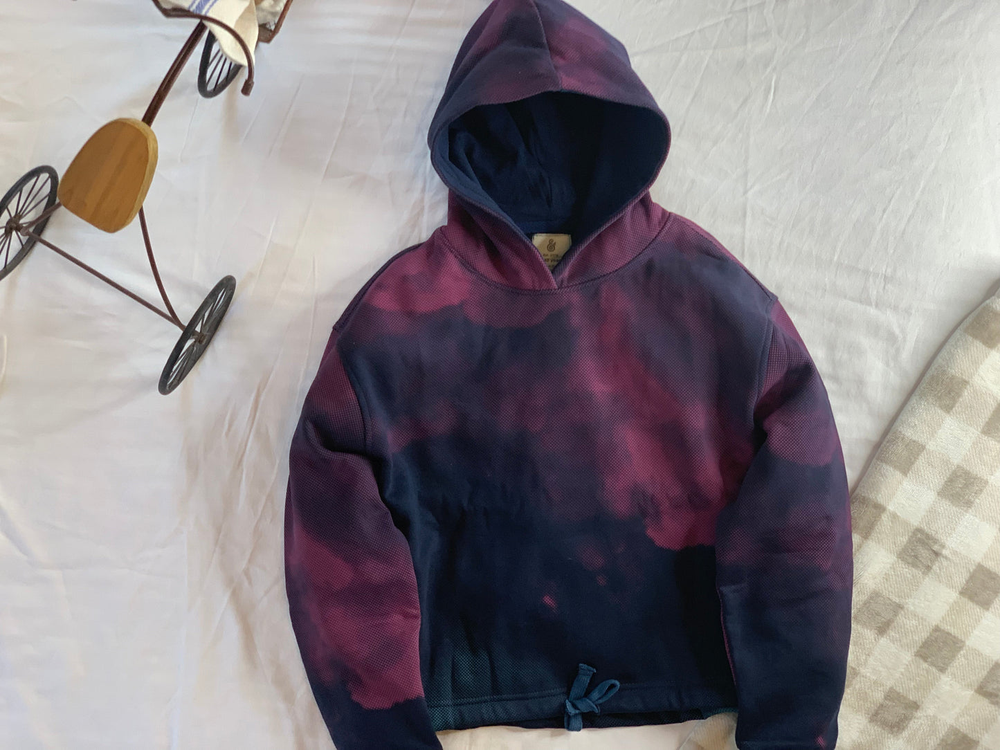 Ombre Obsession - Girls Blue Hoodie