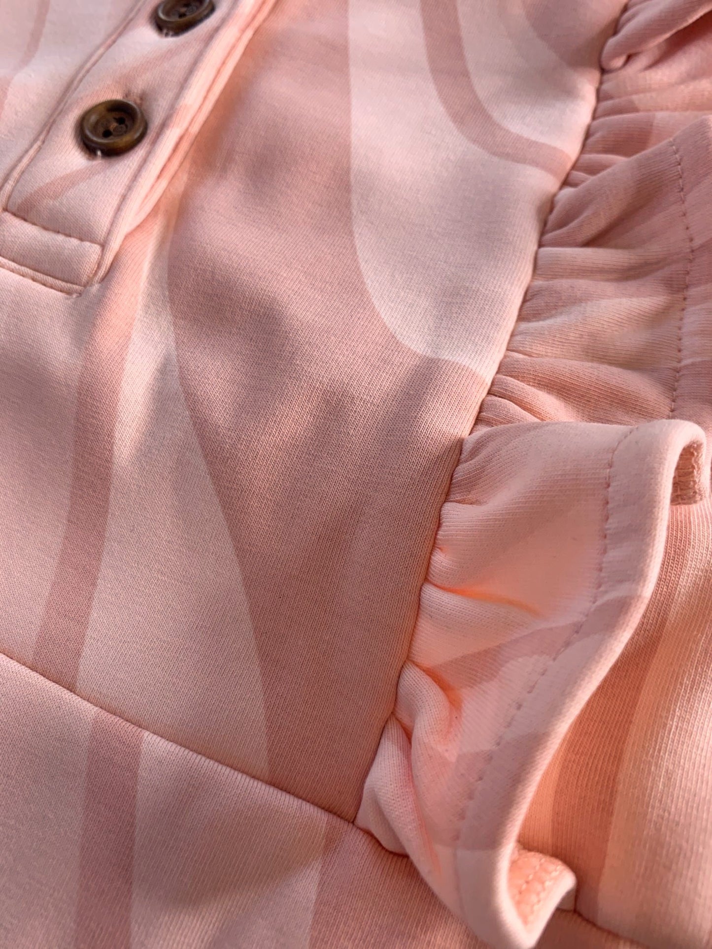 Sugar Swirl - Baby Girls Rose Quartz Onesie