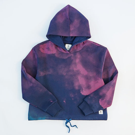 Ombre Obsession - Womens Blue Hoodie